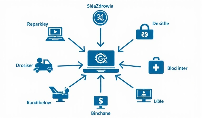 Diagram przedstawiający połączenia między stroną Silazdrowiaplus a zewnętrznymi stronami internetowymi